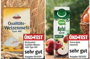 NORMA: NORMA-Apfelsaft und -Weizenmehl bei ÖKO-TEST "sehr gut" bewertet / Hervorragende Qualität von Fachzeitschrift bestätigt