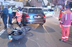 Polizei Rheinisch-Bergischer Kreis: POL-RBK: Bergisch Gladbach - Harley-Fahrer verletzt