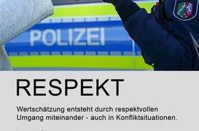 Polizei Coesfeld: POL-COE: Kreis Coesfeld, Kreisgebiet / Respekt!