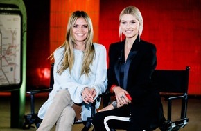 ProSieben: Fashion-Show im Berliner Untergrund - Heidi Klum und Gastjurorin Lena Gercke starten am Donnerstag die Suche nach "Germany's next Topmodel" 2019