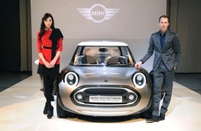MINI: MINI goes Milan. / Exklusive Preview des MINI Rocketman Concept auf der Fashion Week in Mailand 2011.