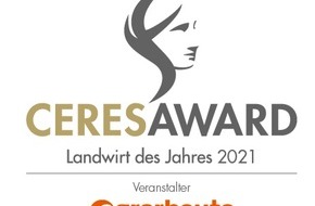 dlv Deutscher Landwirtschaftsverlag GmbH: CeresAward 2021: Finalisten für "Landwirt des Jahres" stehen fest