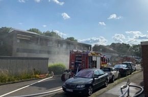 Feuerwehr Dortmund: FW-DO: Dortmund Schüren Pkw brennt in einer Tiefgarage