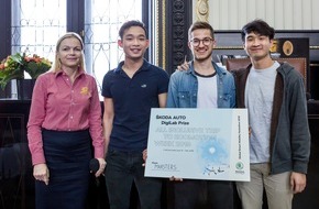 Skoda Auto Deutschland GmbH: SKODA AUTO DigiLab fördert IT-Talente beim internationalen Smart Mobility Hackathon in Prag (FOTO)