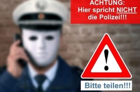 Polizeidirektion Landau: POL-PDLD: Schockanrufe Aktuelle Warnmeldung der Polizeidirektion Landau