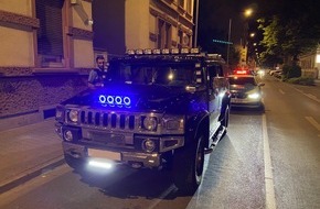 Polizeipräsidium Südosthessen: POL-OF: Beeindruckend, aber nicht zulässig...; Radfahrerin angefahren und geflüchtet; Rollerfahrer zwei Mal unter Alkoholeinfluss unterwegs; Mann wurde geschlagen - wer sah das Trio mit Kinderwagen? und mehr