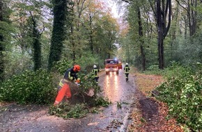 Feuerwehr Hattingen: FW-EN: Feuerwehr Hattingen seit 5.30 Uhr 15 Mal im Unwetter-Einsatz