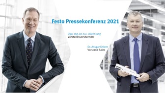 Festo SE & Co. KG: Einladung: Virtuelle Festo Pressekonferenz – live am 12. April 2021