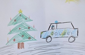 Polizei Düren: POL-DN: An die Stifte fertig los - Die Polizei Düren lädt alle Kinder dazu ein, am Weihnachts-Malwettbewerb teilzunehmen.