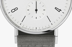 NOMOS Glashütte/SA Roland Schwertner KG: 22 dicembre 2021: 50 anni di Medici Senza Frontiere