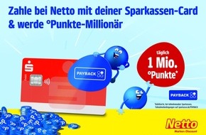 Netto Marken-Discount Stiftung & Co. KG: Neuer Service: Mit Sparkassen-Card bei Netto Marken-Discount PAYBACK Punkte sammeln