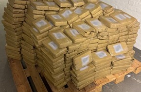 Polizeipräsidium Frankfurt am Main: POL-F: 240201 - 0113 Frankfurt am Main / Hamburg / Leverkusen: Beschlagnahmung von über 500 Kilogramm Kokain