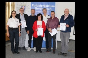Polizei Korbach: POL-KB: Polizeipräsidium Nordhessen - Sicherheitsberater für Senioren (SfS) auch im Landkreis Waldeck-Frankenberg erfolgreich ausgebildet