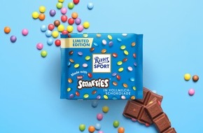 Alfred Ritter GmbH & Co. KG: Neu: Ritter Sport 100 Gramm mit SMARTIES als Limited Edition