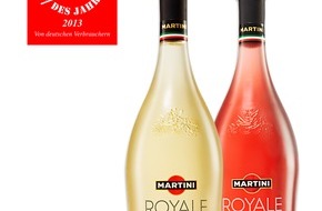 Bacardi GmbH: Besonderes Geschenk zum 150. Jubiläum: MARTINI ROYALE Sparkling Mix ist "Produkt des Jahres 2013" (BILD)