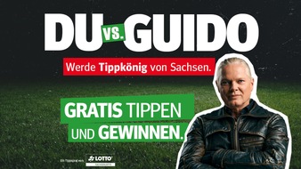 S&auml;chsische Lotto-GmbH: Sachsenlotto sucht den &bdquo;Tippk&ouml;nig von Sachsen&ldquo;: Geldpreise und VIP-Tickets f&uuml;r Fu&szlig;ballspiele zu gewinnen