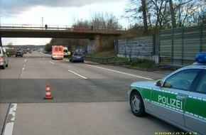 Polizeiinspektion Hildesheim: POL-HI: Ein verletzter nach schweren Verkehrsunfall auf der BAB 7