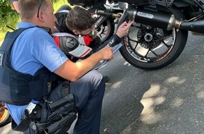 Polizeipr&auml;sidium S&uuml;dhessen: POL-DA: Lindenfels: Motorradkontrollen/Polizei zieht positives Fazit - Lob f&uuml;r Biker