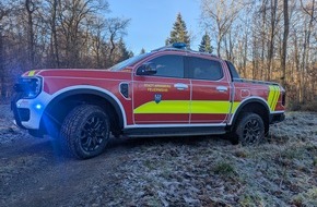 Feuerwehr der Stadt Arnsberg: FW-AR: Ford Ranger ergänzt Arnsberger Feuerwehr-Fuhrpark