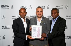 Amnesty International: Einsatz gegen Folter: Amnesty International verleiht Menschenrechtspreis 2018 an Nadeem-Zentrum aus Ägypten / Festakt in der Volksbühne Berlin am Montagabend