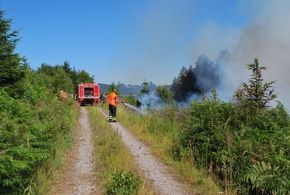 FW-MK: Waldbrand im Grüner Tal fordert die Feuerwehr