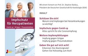 DSL e.V. Deutsche Seniorenliga: Corona & Co - Impfungen bei chronischer Herzerkrankung besonders wichtig