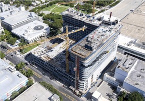 Meilenstein für Miami Beach: Rohbau des neuen Grand Hyatt fertiggestellt