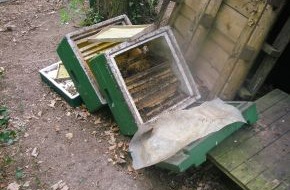 Polizei Düren: POL-DN: Bienenvolk der Behausung beraubt