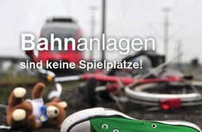 Bundespolizeidirektion Sankt Augustin: BPOL NRW: Bahnanlagen sind KEIN Abenteuerspielplatz - Bundespolizei weist ausdrücklich auf die LEBENSGEFAHR im Gleisbereich hin.