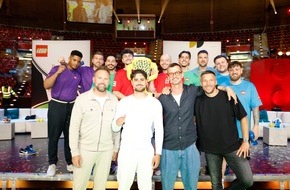 LEGO GmbH: Gro&szlig;es Fu&szlig;ball-Entertainment in M&uuml;nchen: Die LEGO&reg; Arena Show