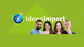 NDR / Das Erste: tagesschau startet konstruktiven Podcast "Ideenimport": Einfälle, Lösungen und Vorbilder aus der ganzen Welt / Podcast: ab Freitag, 22. April, 14-tägig auf tagesschau.de und in der ARD Audiothek