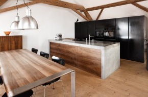 Creabeton Matériaux AG: Beton-Design erobert die Küche (BILD)