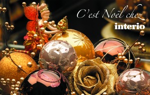 Noël chez Interio: dès le 11 octobre dans toutes les succursales