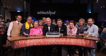 BR Bayerischer Rundfunk: 30 Jahre BR-"schlachthof" - "Darauf sind wir mordsstolz!" / Prominente G&auml;ste bei der Aufzeichnung der Jubil&auml;umssendung / Ausstrahlung am 17.9.