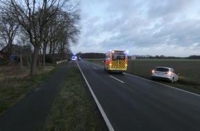 Polizeiinspektion Delmenhorst / Oldenburg - Land / Wesermarsch: POL-DEL: Landkreis Oldenburg: Schwerer Verkehrsunfall in Huntlosen