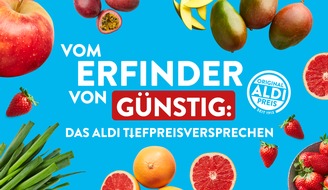 Unternehmensgruppe ALDI SÜD: Preishammer: ALDI SÜD reduziert Obst & Gemüse um bis zu 33 Prozent!