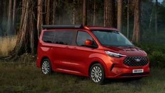 Weltpremiere auf Caravan Salon: Der neue Ford Transit Custom Nugget ist bereit für elektrifizierte Abenteuer
