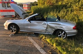 Polizeidirektion Landau: POL-PDLD: A65/Neustadt - Zu schnell in die Kurve