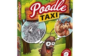 Piatnik: Poodle Taxi: Achtung, Floh-Alarm! Ein flottes Kartenspiel f&uuml;r die ganze Familie von Piatnik