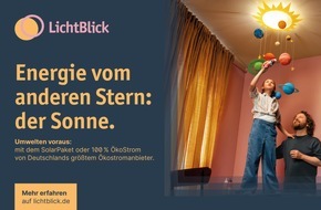 LichtBlick SE: Umwelten voraus: LichtBlick launcht Kampagne mit CO2-optimierten Digital Out-of-Home