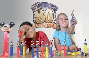 PEZ International GmbH: Österreichische Kultcandies: PEZ feiert 80 Jahre mit einer einzigartigen Charity Aktion!