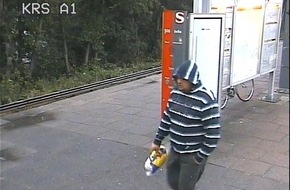 Polizeidirektion Bad Segeberg: POL-SE: Halstenbek: Überfall auf Penny-Markt - Polizei veröffentlicht Fotos des Tatverdächtigen