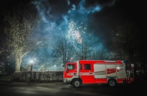 Feuerwehr Bergisch Gladbach: FW-GL: Bilanz zur Silvesternacht 2024/2025 der Feuerwehr Bergisch Gladbach