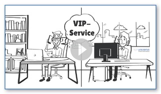 uniVersa Versicherungen: uniVersa baut VIP-Service für Vermittler aus