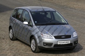Ford-Werke GmbH: Weltpremiere: CNG-Technik präsentiert Ford Focus C-Max mit Erdgasantrieb auf AMI Leipzig / Kompakt-Van kommt voraussichtlich im August auf den Markt