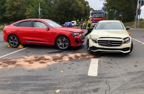 Polizeidirektion Worms: POL-PDWO: Verkehrsunfall nach Nichtbeachtung des Rotlichts