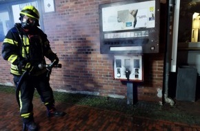 Kreisfeuerwehr Rotenburg (Wümme): FW-ROW: Unklarer Feuerschein am Gebäude fordert Einsatz der Feuerwehr