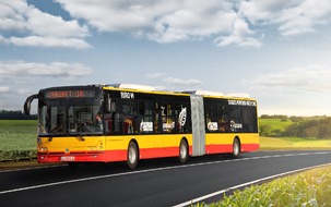 GAZPROM Germania GmbH: GAZPROM Germania und Solbus bringen Erdgasbusse in Warschau auf die Strasse