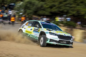 Akropolis-Rallye Griechenland: Škoda Fabia RS Rally2-Piloten auf der Jagd nach weiteren WRC2-Punkten