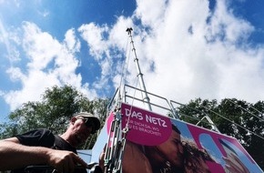 Deutsche Telekom AG: Open Air am Flughafen: Telekom verst&auml;rkt Mobilfunk auf Festival-Gel&auml;nde